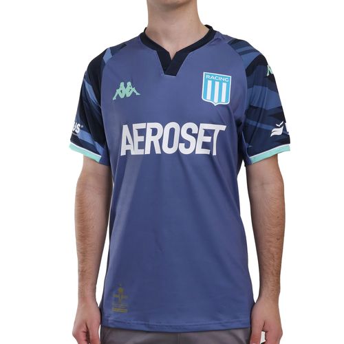 Camiseta Kappa Racing Club Kombat Pro Arquero 22 Hombre