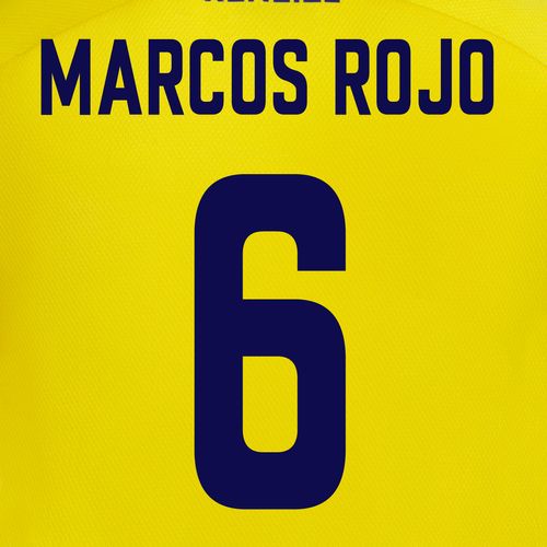 Kit Estampa Marcos Rojo Oficial Boca Alternativa 23/24