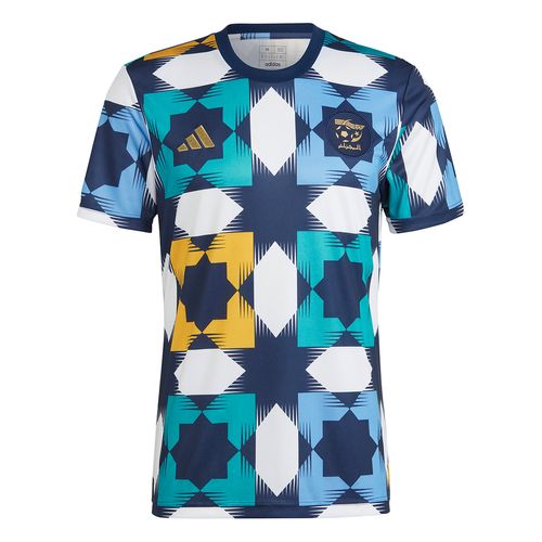 Camiseta Adidas Futbol Prepartido Argelia Faf22 Hombre