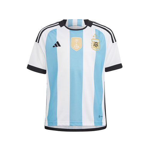 Camiseta Adidas Afa Home Campeon Del Mundo Qatar 2022 NiÑo/a