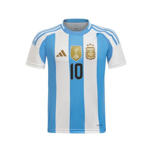 Camiseta Argentina Adidas Afa Titular Messi 2024 NiÑo/a