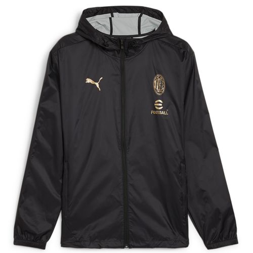Campera Ac Milan Puma Rompeviento Entrenamiento 24/25 Hombre