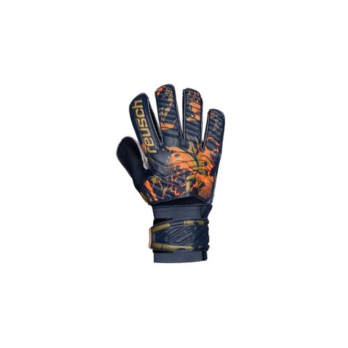 Guante Arquero Reusch Semi Prof Attrakt Storm Gold NiÑo/a