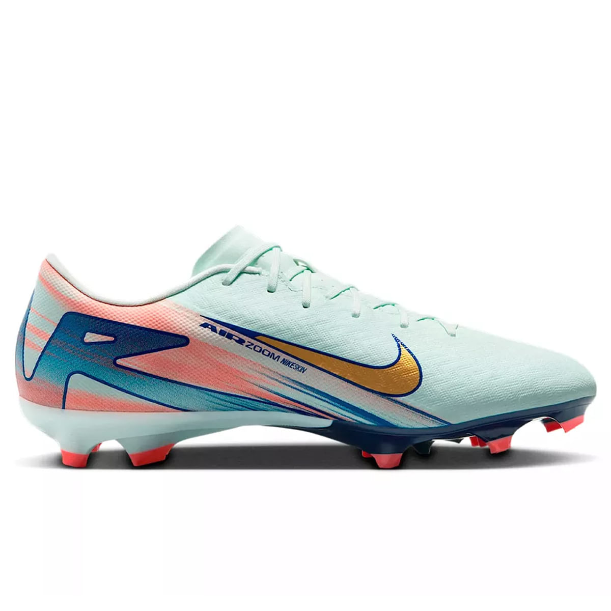 Botines Nike Mercurial Superfly Nike Blanco Con Celeste Nike