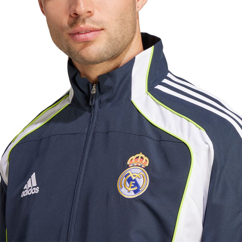 Campera Real Madrid Adidas Ubp Top 2025 Hombre