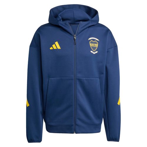 Campera Boca Juniors Adidas Anthem 25/26 Hombre