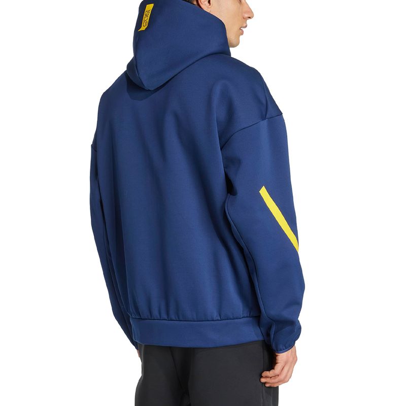 Campera Boca Juniors Adidas Reversible 25/26 Hombre