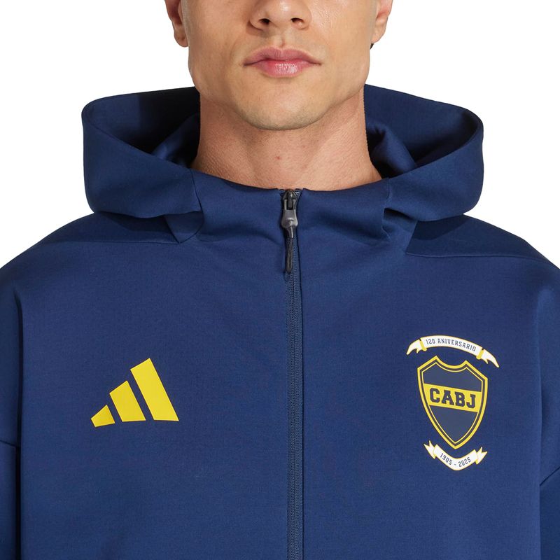 Campera Boca Juniors Adidas Reversible 25/26 Hombre