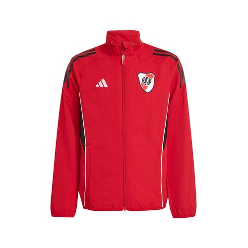 Campera River Plate Adidas Prematch 25/26 NiÑo/a