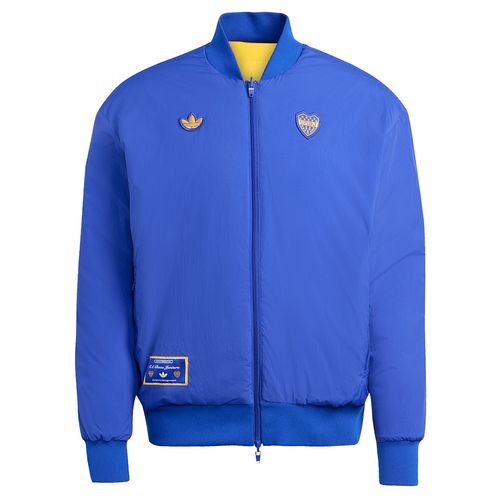 Campera Boca Juniors Adidas Originals Icon 25/26 Reversible Hombre