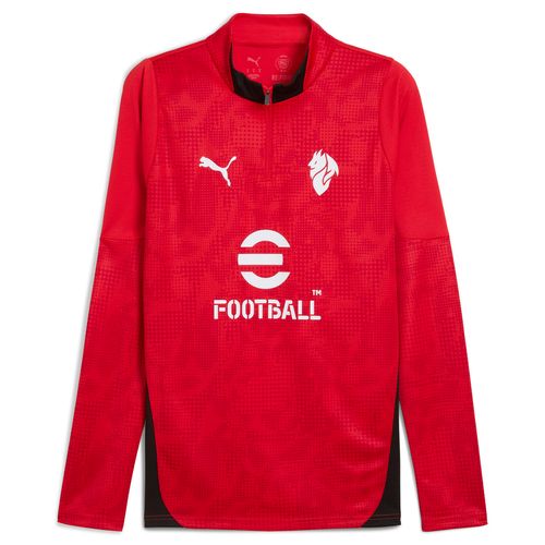 Buzo Ac Milan Puma Entrenamiento 1/4 Zip Hombre