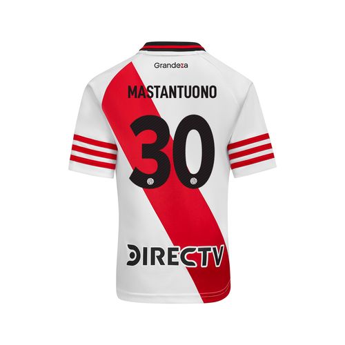 Kit Estampa River Plate 25/26 Mastantuono NiÑo/a