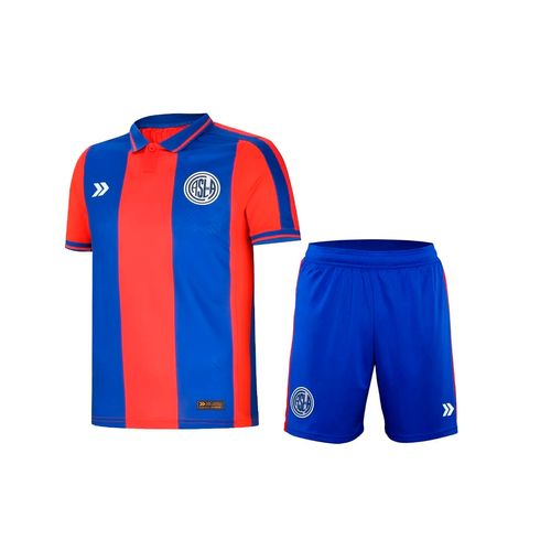 Conjunto San Lorenzo Atomik Mini Kit Primera Ss25 NiÑo/a