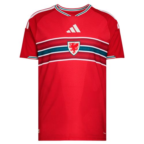Camiseta Gales Adidas Faw Authentic Titular 2026 Hombre