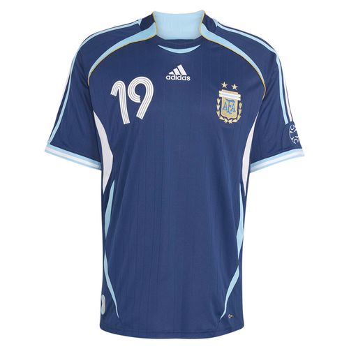 Camiseta Argentina Adidas Afa Alternativa 2006 Messi Hombre
