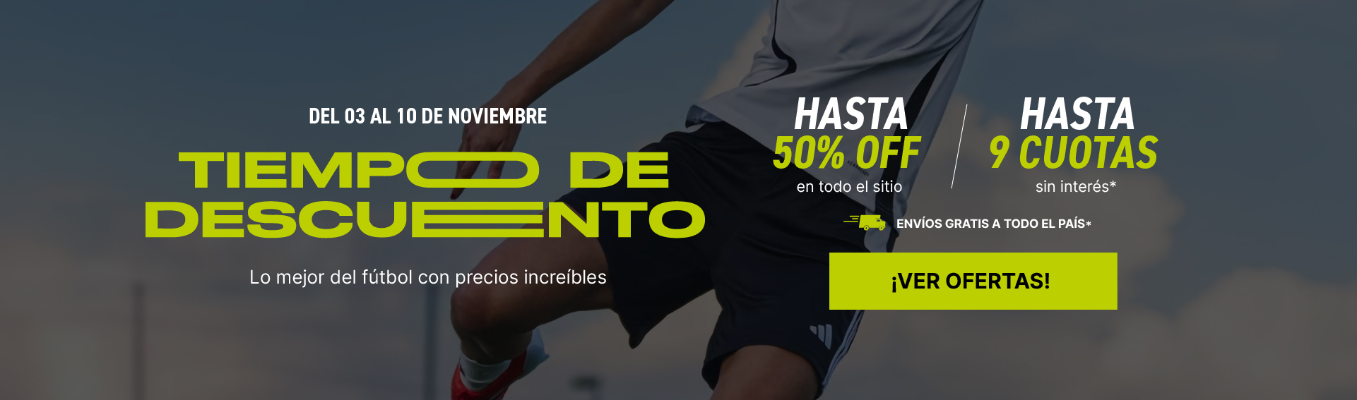 OFERTAS TIEMPO DE DESCUENTOS